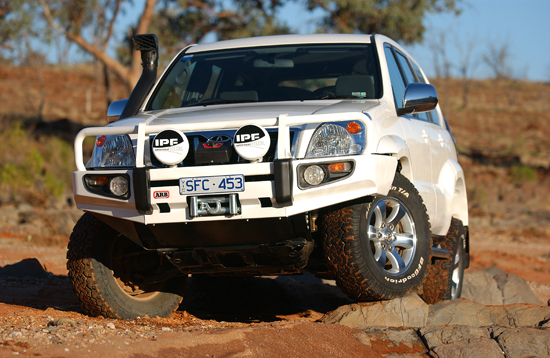 arb deluxe bull bar prado 150 price