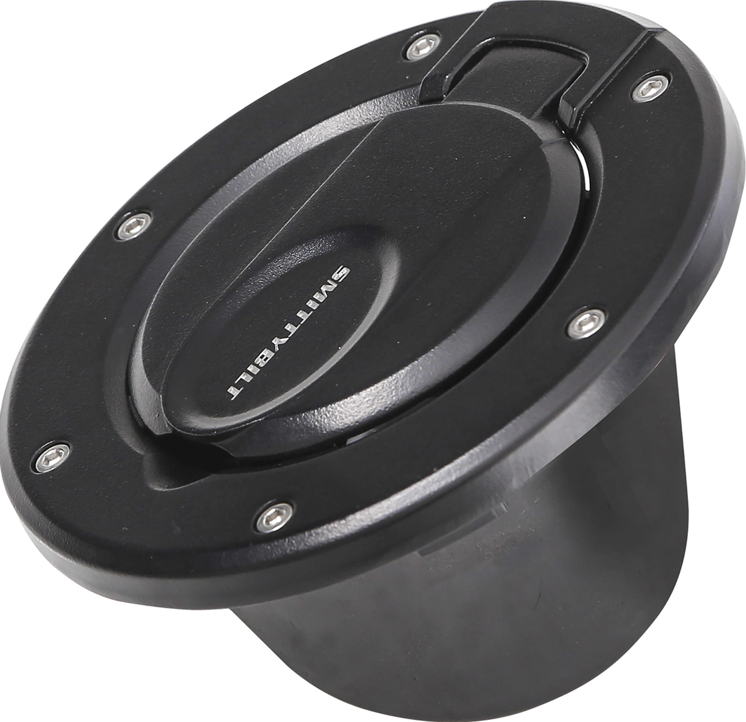 Smittybilt 75007 Black Billet Gas Cover for Jeep JK 2//4-Door