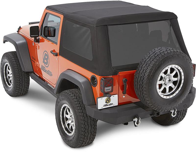 Bache complète Trektop NX - Couleur : Black - Wrangler JK